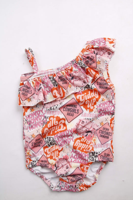 Howdy swimsuit with snaps