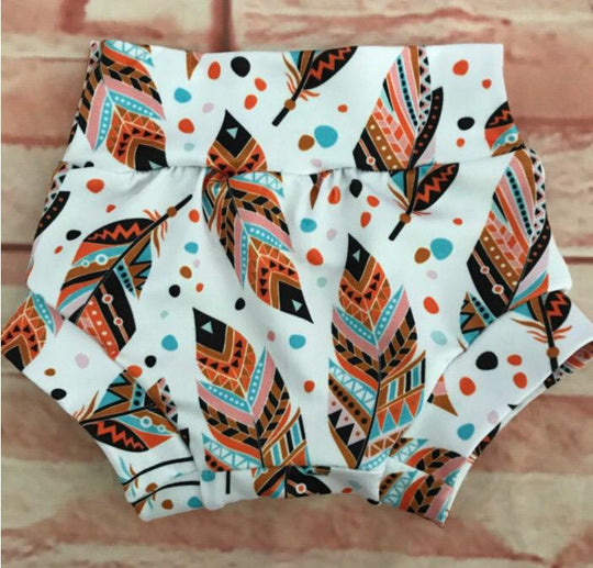 White feather bummies