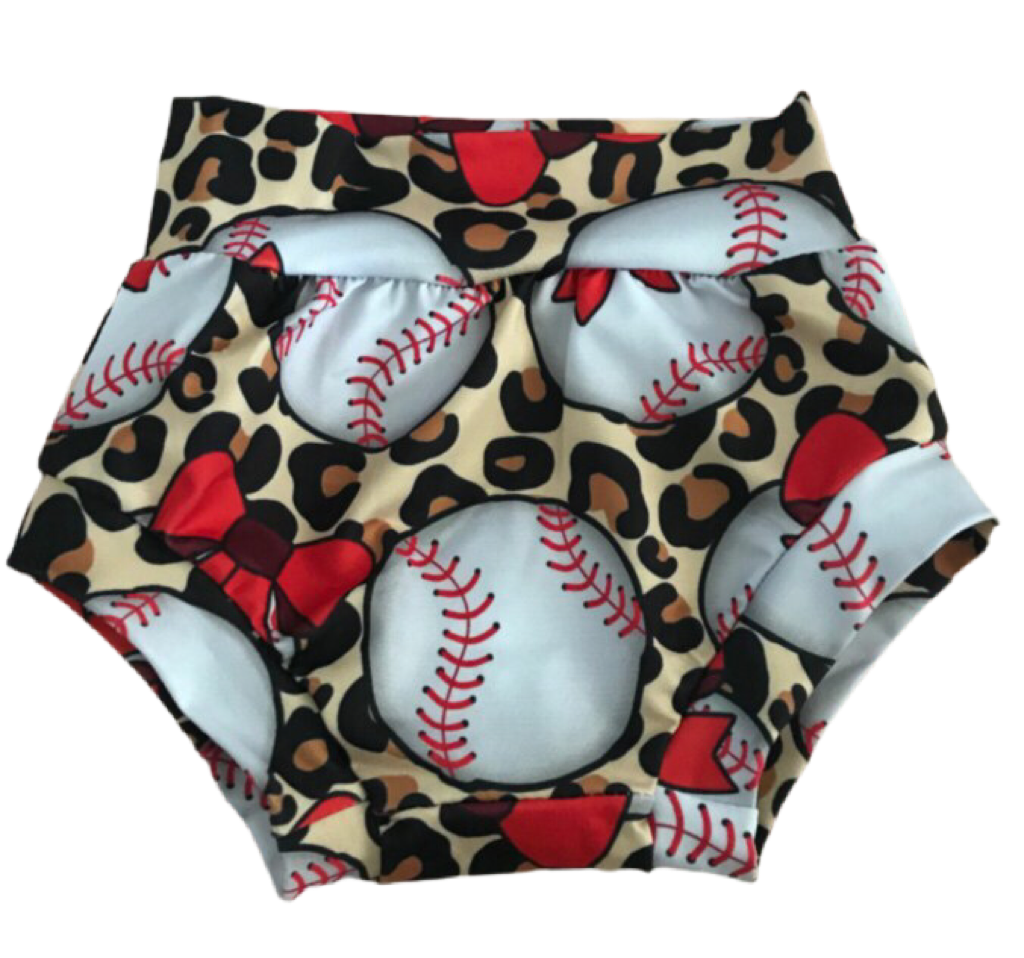 Leopard baseball bummies
