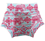 Pink and blue Elephant bummies