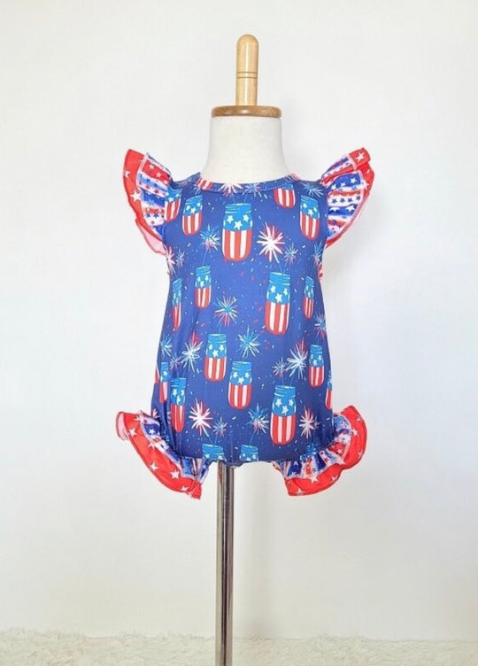 Clover cottage Mason Dixie romper