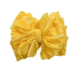 Sunflower Ruffled Headband