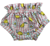 Lemon cinched waist bummies