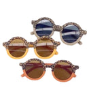 Retro leopard sunglasses