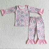 Pink ghost pj set