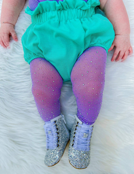 Lavender bling tights