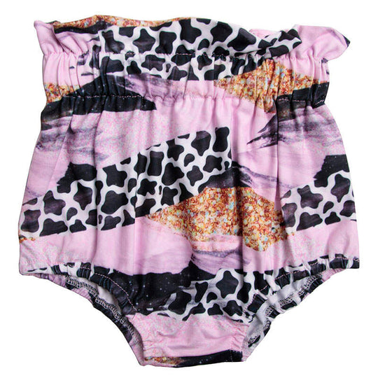 Pink cow brush stroke bloomies