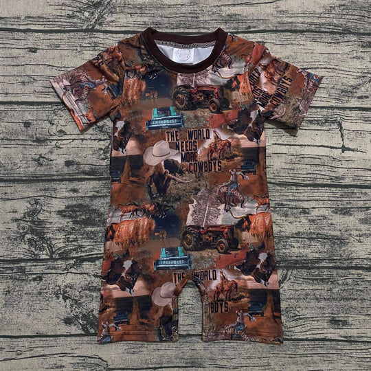 This world needs more cowboys romper