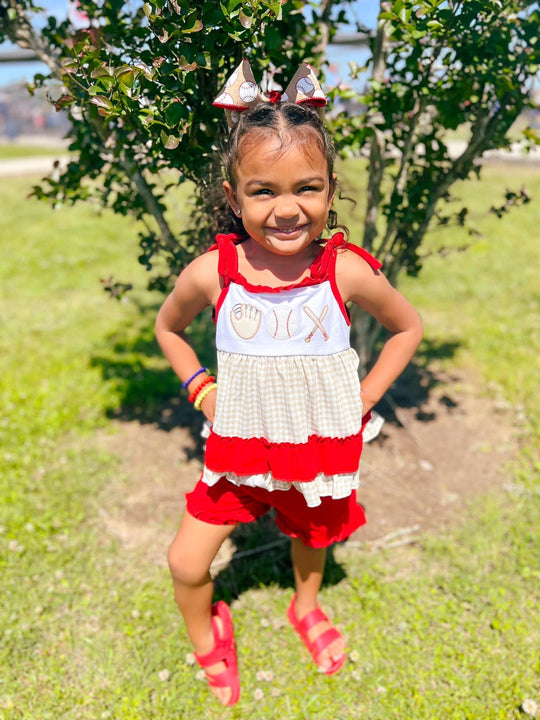 Two piece baseball set