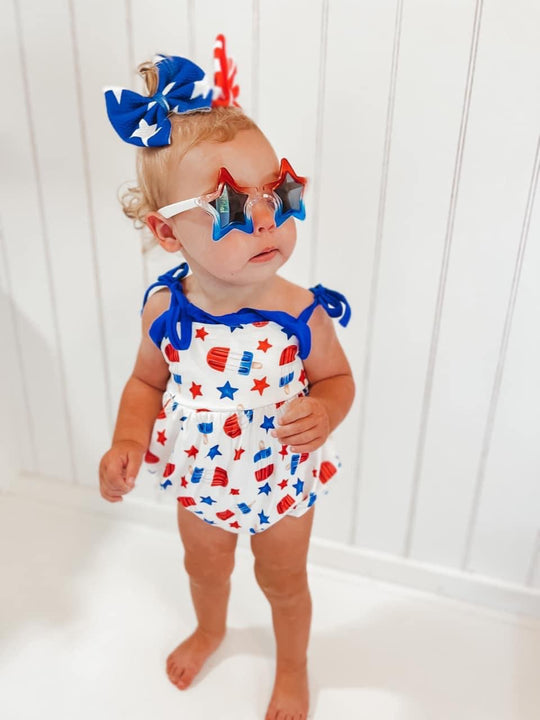 July 4th Popsicle romper