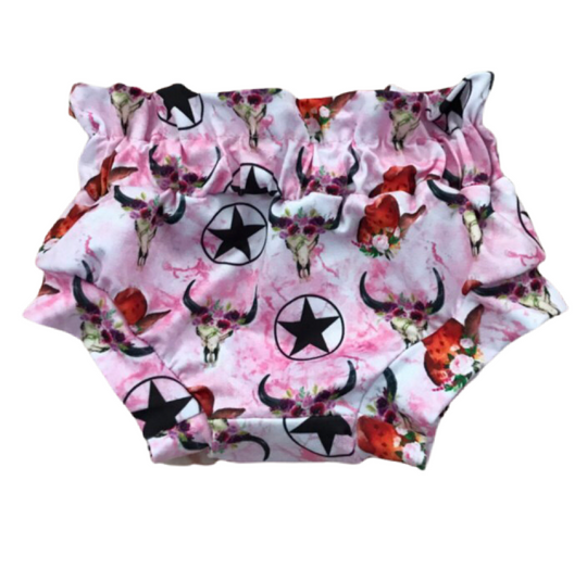 Western cinched high waisted bummies