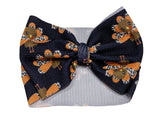 Handmade Leopard Turkey Printed Headband Bow