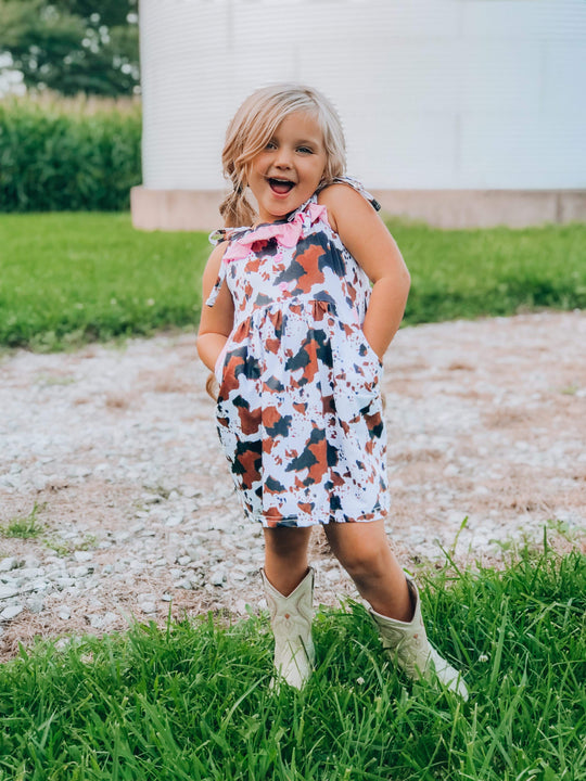 Cow Dress with Pockets