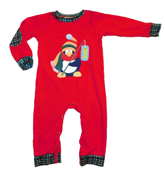 Penguin Fishing Romper