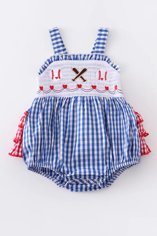 Lolmot Toddler Baby Boys Girl Comfortable Mothers Day Baseball Print Short  Sleeve Romper Jumpsuit 