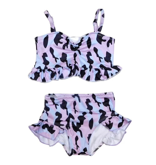 Purple leopard Swimsuit