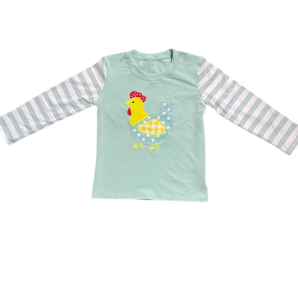 Boy Chicken Farm Shirt